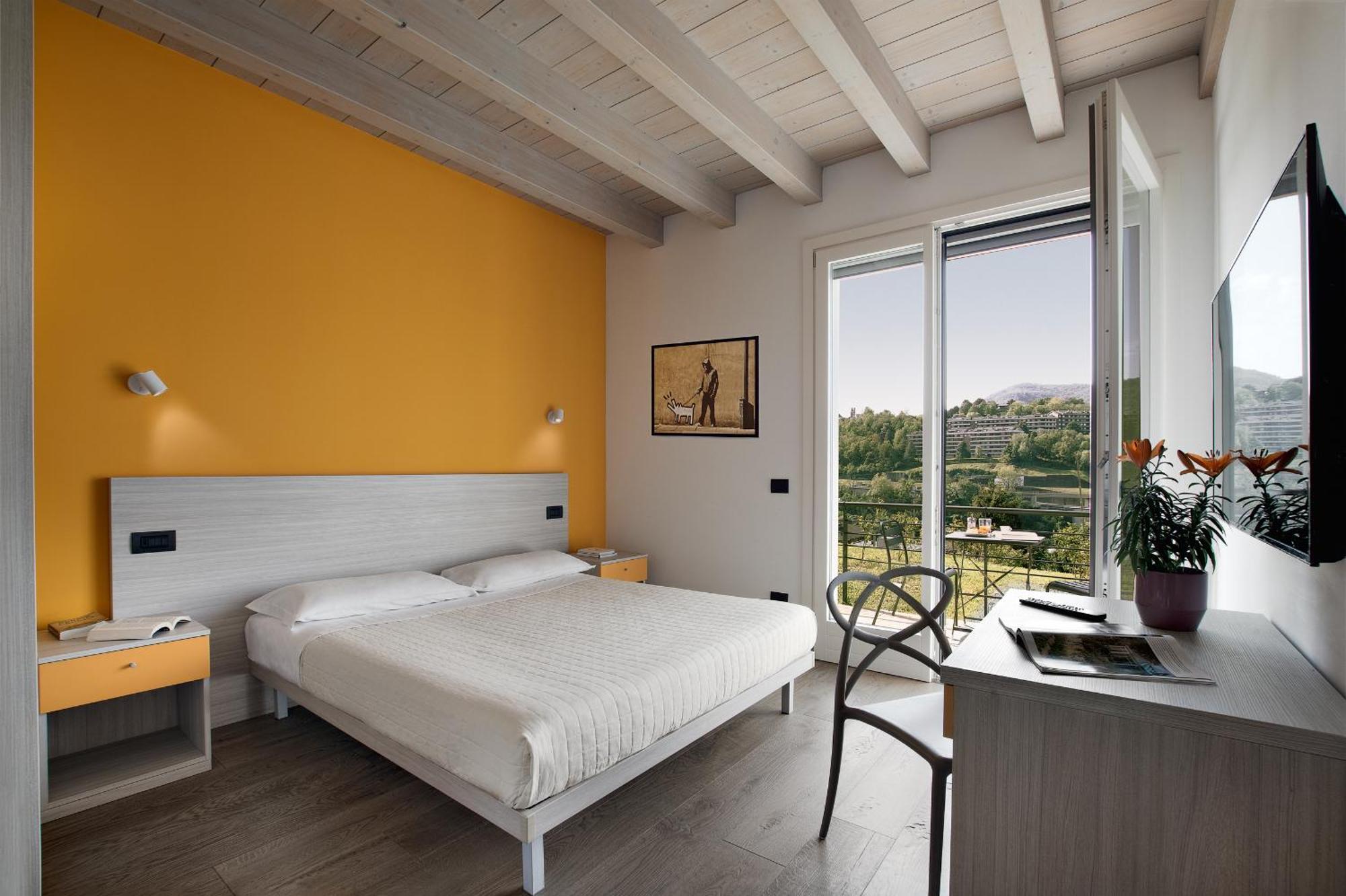 Residence Caffe Maya Maslianico Bagian luar foto